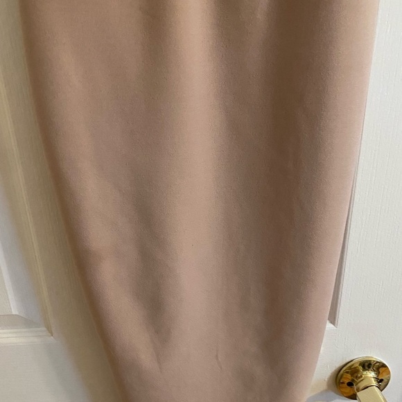 Nookie / BOULEVARD MIDI Bodycon sleeveless nude lace up corset dress  XS - Picture 4 of 6